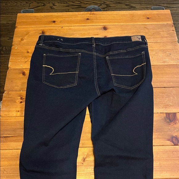 American Eagle Outfitters Dark Denim Jeans - Picture 4 of 5